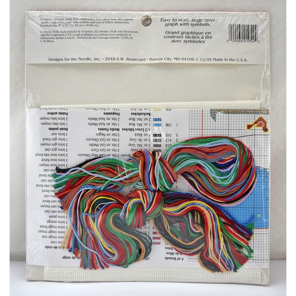 Designs For The Needle Christmas Snowman Snow Friends Counted Cross Stitch Kit - Picture 3 of 3